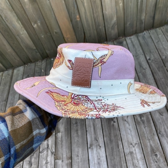 Rare LOEWE X Paula Ibiza Dove Bucket Hat - Picture 14 of 16